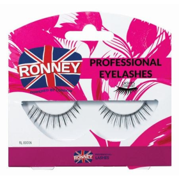 RONNEY Professional Eyelashes - Sztuczne rzęsy - Naturalne włosie RL 00006   